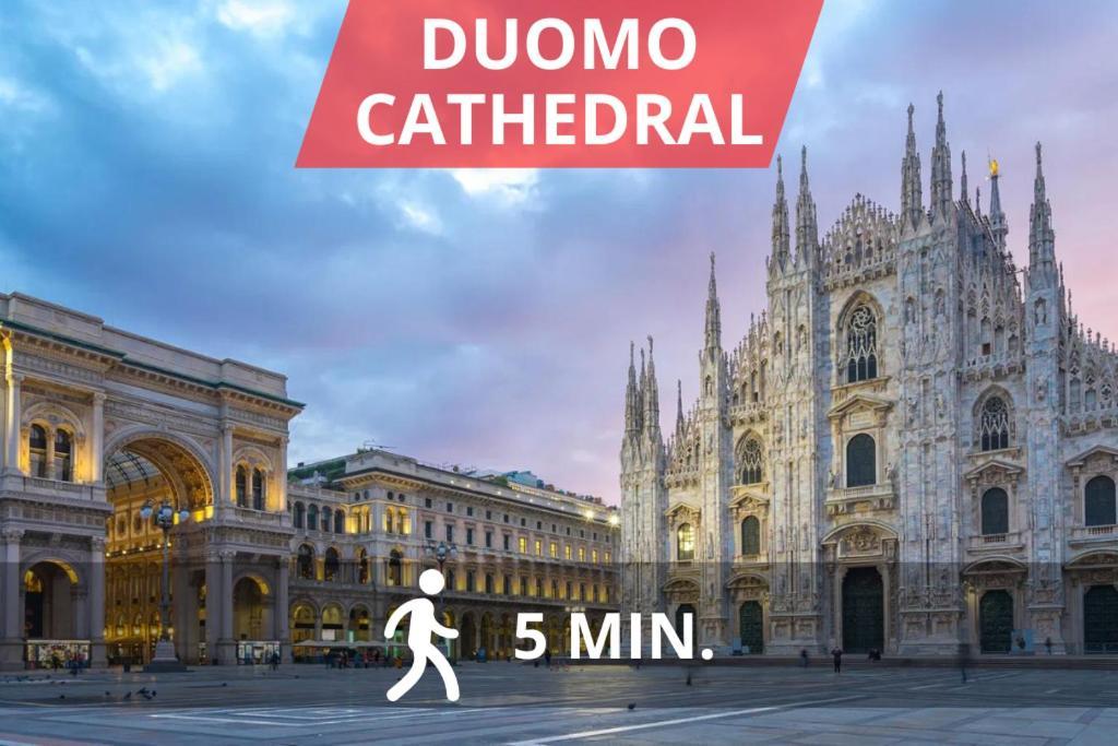 Duomo'S Nest - Central Mini-Apt Milan Luaran gambar
